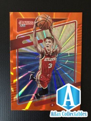 2021-22 Donruss Kevin Huerter #4 Orange Laser Atlanta Hawks